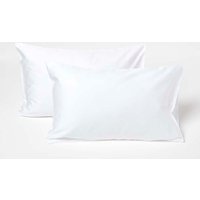 Sateen Cotton Pillowcases 40 x 60 cm 400 Thread Count 2 Pack