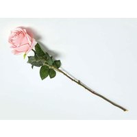 Homescapes Pink Rose Single Stem 62 cm