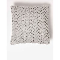 Grace Pleated Velvet Cushion cm x 45 cm