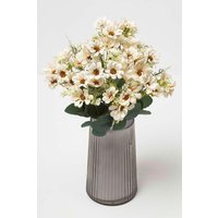 Homescapes Artificial Wild Daisy Bouquet Flower in Natural