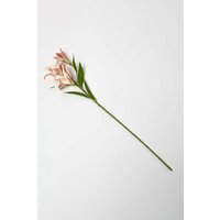 Homescapes Artificial Stem of Lilium Auratum Flowers, 80 cm in Pink