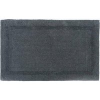 Homescapes Luxury Extra Large Bath Mat Reversible 1600GSM 100% Cotton, 70 x 120cm in Grey | Size: 70 x 120 cm