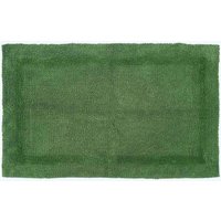 Homescapes Luxury Extra Large Bath Mat Reversible 1600GSM 100% Cotton, 70 x 120cm in Light Green | Size: 70 x 120 cm