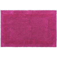 Homescapes Luxury Extra Large Bath Mat Reversible 1600GSM 100% Cotton, 70 x 120cm in Raspberry | Size: 70 x 120 cm
