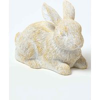 Homescapes White Rabbit Hollow Resin Key Keeper