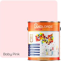 LANDLORDS PAINT Interior Paint - 1L in Baby Pink