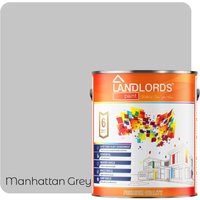 LANDLORDS PAINT Interior Paint - 10L in Manhattan Grey