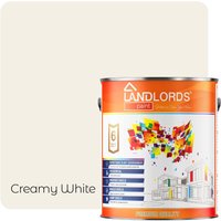 LANDLORDS PAINT Shed & Fence Paint - 10L in Creamy White
