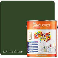 LANDLORDS PAINT Shed & Fence Paint - 1L in Winter Green