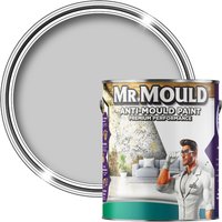MR MOULD Anti-Mould Paint - 5L - Best Anti Mould Protection Paint for all Interior Walls & Ceilings in Dove Grey