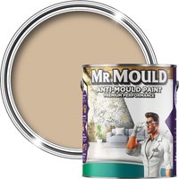 MR MOULD Anti-Mould Paint - 5L - Best Anti Mould Protection Paint for all Interior Walls & Ceilings in Beige