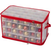 Christmas Village 112 Christmas Bauble Storage Bag - Red