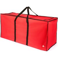 Christmas Village 7ft Premium Christmas Tree Storage Bag - Red