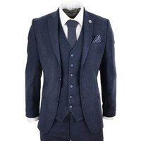 Wool Tweed Suit 3 Piece 1920s 44R