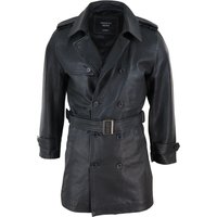 3 4 Trench Coat Napa Leather Classic