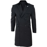 3 4 Long Double Breasted Overcoat Wool Mix