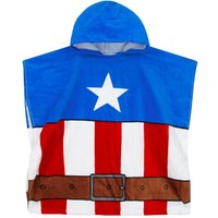 Captain America Hooded Towel Poncho