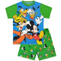 Mickey Mouse Donald Duck & Pluto Short Pyjamas