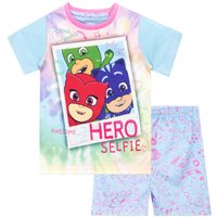 PJ Masks Girl's Hero Selfie Short Pyjamas | Size: 6-7 Years