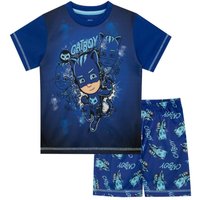 PJ Masks Boy's Catboy Short Pyjamas in Blue | Size: 8-9 Years