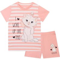 Disney Girl's Aristocats Marie Short Pyjamas in Pink | Size: 3-4 Years