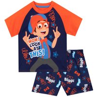 Blippi Boy's Short Pyjamas | Size: 6-7 Years