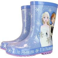 Disney Girl's Anna & Elsa Frozen Wellington Boots in Purple | Size: Infant 12