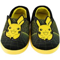 Pokemon Boy's Pikachu Slippers in Yellow | Size: Infant 11