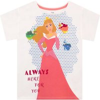 Disney Girl's Sleeping Beauty T-shirt in Pink | Size: 4-5 Years