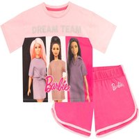 Barbie Girl's Short Pyjamas in Pink | Size: 7-8 Years