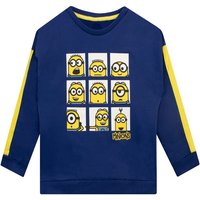 Despicable Me Boy's Minions Sweatshirt in Blue | Size: 5-6 Years
