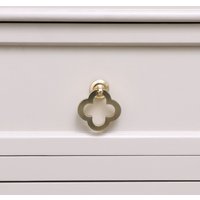 Melody Maison Brushed Gold Clover Drop Pull Handle
