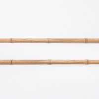 Melody Maison Set Of 2 Large Bamboo Decorative Wall Trims - 90cm in Beige