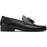 SOLE Men's Rod Tassel Loafer Shoes in Black | Size: 8