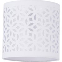 First Choice Lighting White Laser Cut 15.5cm Table Lamp Shade