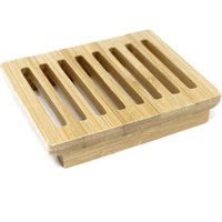 Hemu Wood Soap Dish Box