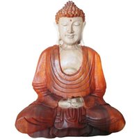 Hand Carved Buddha Statue 30cm Hand Down