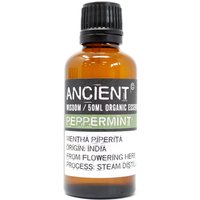 KDMD Peppermint Essential Oil 50ml in Amber