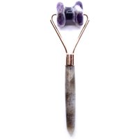 KDMD Women's Gemstone Jawline Roller - Amethyst in Purple