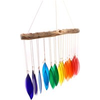 Rainbow Glass Windchimes