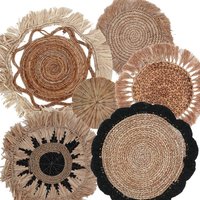 Set Six Wall Art Kribo Collection