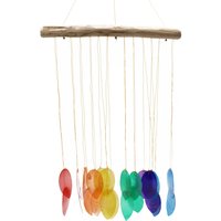 Rainbow Large Leaf Chime