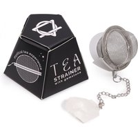 Raw Crystal Gemstone Tea Strainer Rock Quartz