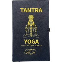 Rope Incense & Plated Holder Set Tantra Yoga