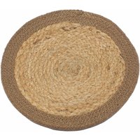 Place Mat Jute & Cotton 30cm