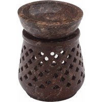 Small Soapstone Oil Burner 8cm Classic