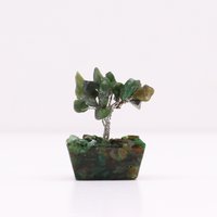 Mini Gemstone Tree On Orgonite Base Aventurine