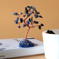 Gemstone Tree Sodalite on Agate Base