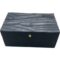 KDMD Vintage Deco - Multi Purpose Box - 22x12x10cm - Black Swirls | Size: 22 x 12 x 10 cm