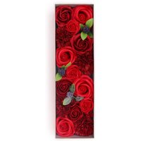 Long Soap Flowers Box Classic Roses